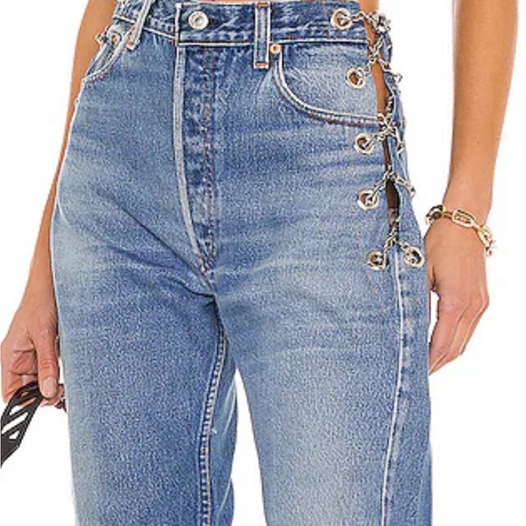 EB Denim Vintage Chain Boyfriend Jeans - Picture 4 of 4